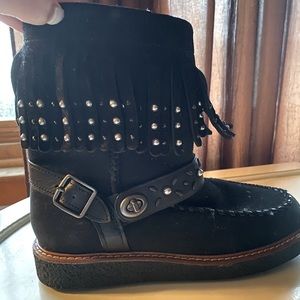 Coach - Short Black Boots